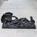 Black Marble Vishnu Ji Statue | 42 Inch