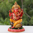 Wooden Ganpati 12"