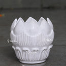 Marble Flower Bowl 6"