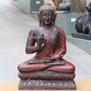Sandstone Sitting Buddha Statue | 36 Inch
