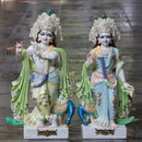 Korean Marble  Radha Krishna Idol | 30 Inch