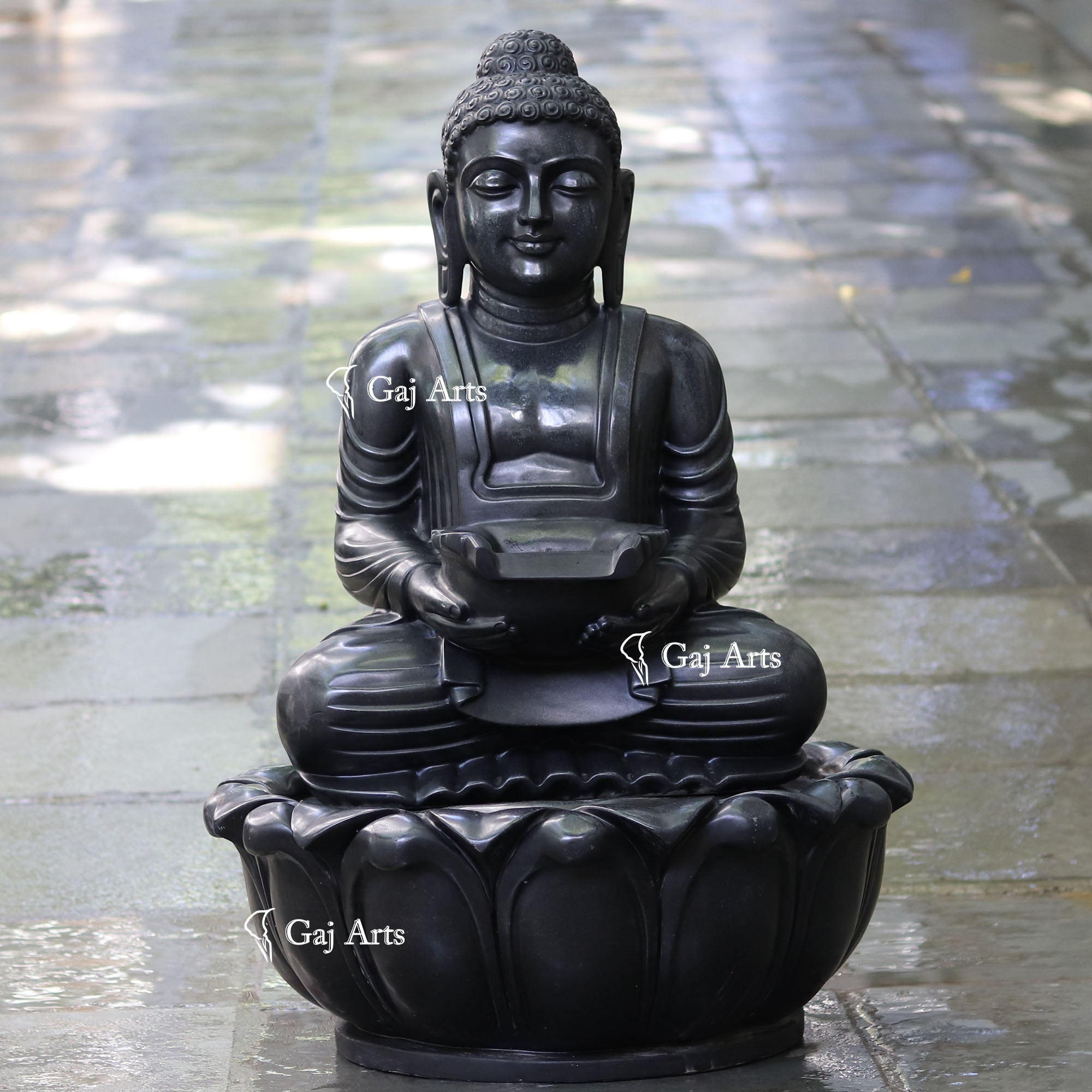 Water Fountain Buddha / 36 Inch