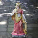 White Makrana Marble Bani Thani Statue | 36 Inch