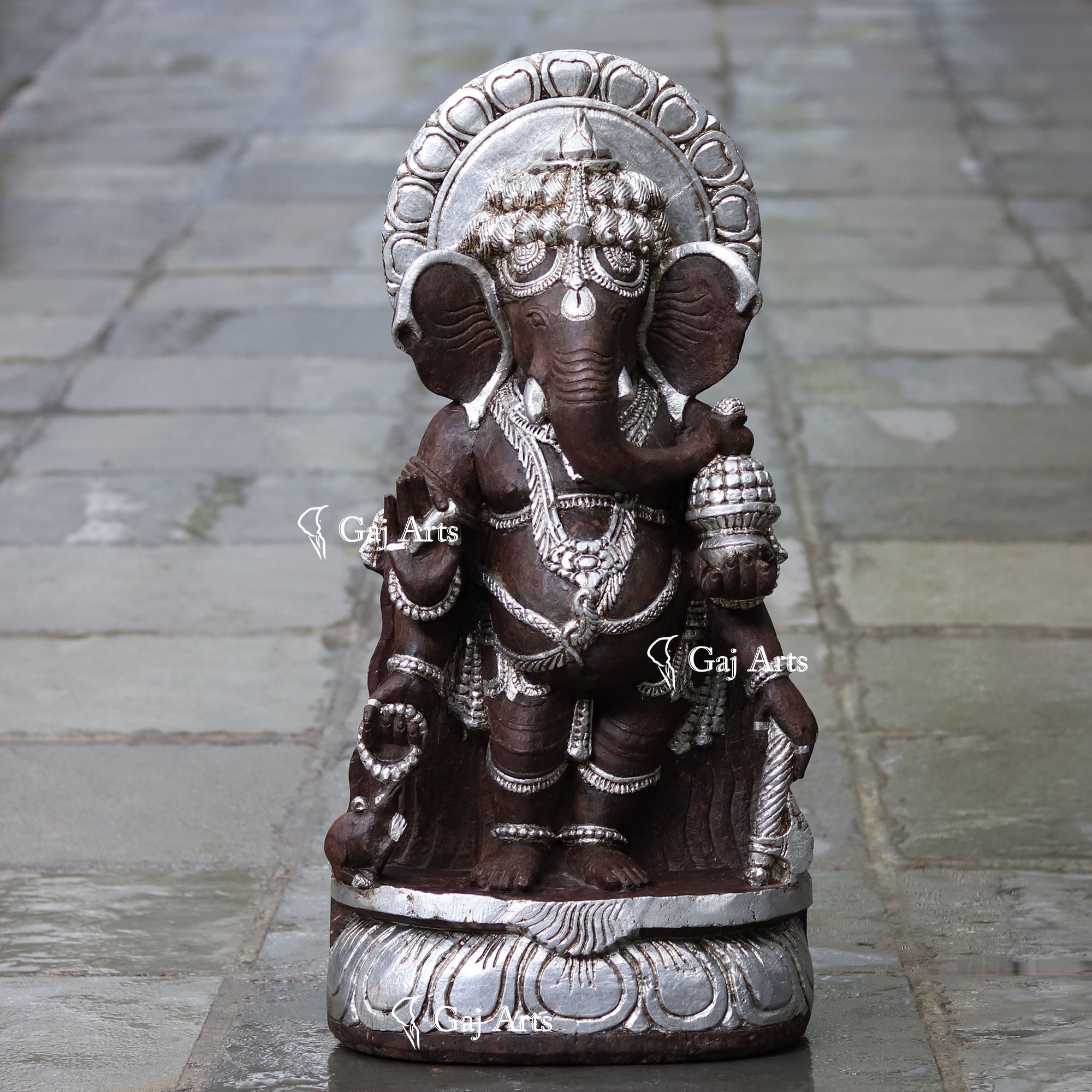 Sandstone Ganesh Statue | 30 Inch