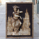 White Marble Lady Wall Panel | 54 Inch