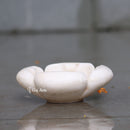 Marble Flower Bowl 6”