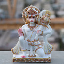 Ethiopia Marble Hanuman Ji Idol | 9 Inch