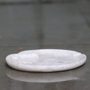 Marble Flower Bowl 9”