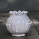 Marble Flower Bowl 7"