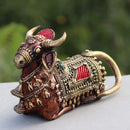 Bastar Dhokra Art Nandi 8"