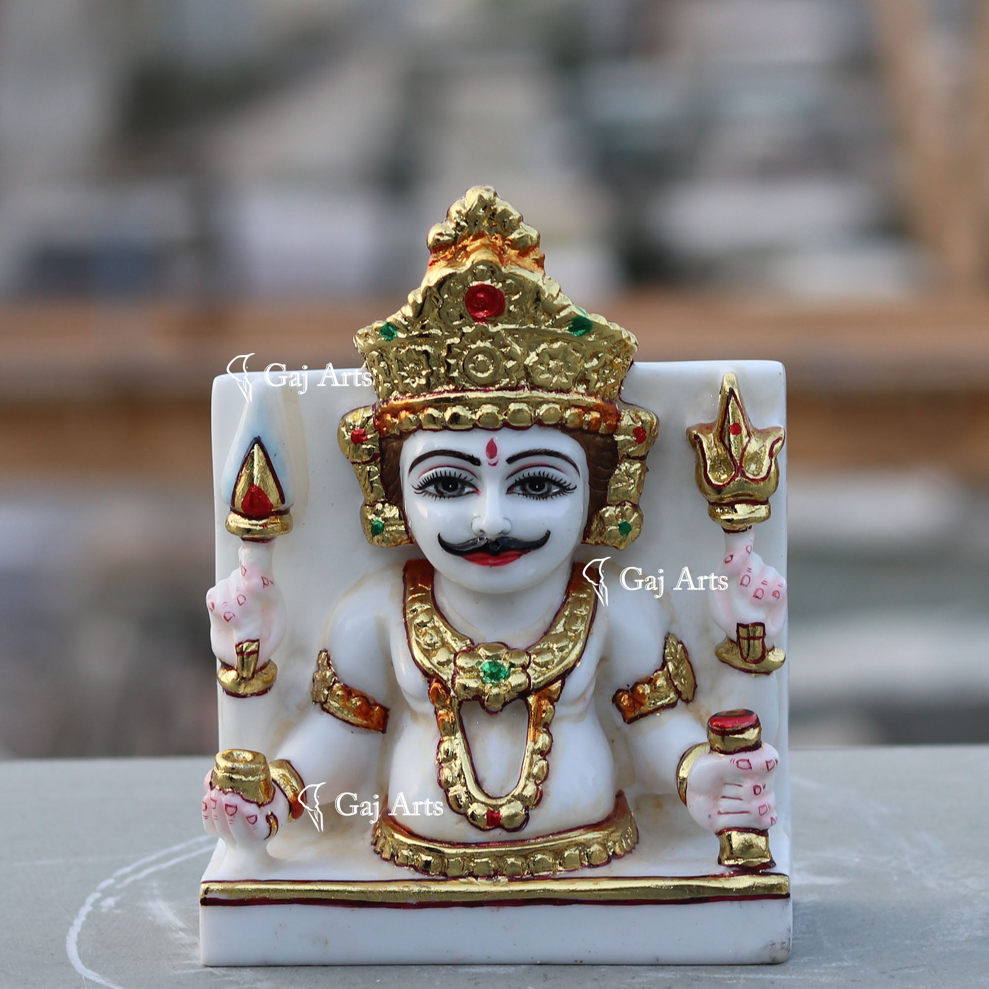 Nakoda Bhairava Ji Idol | 7 Inch