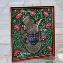 Shreenath Ji Wooden Wall Panel | 24 Inch