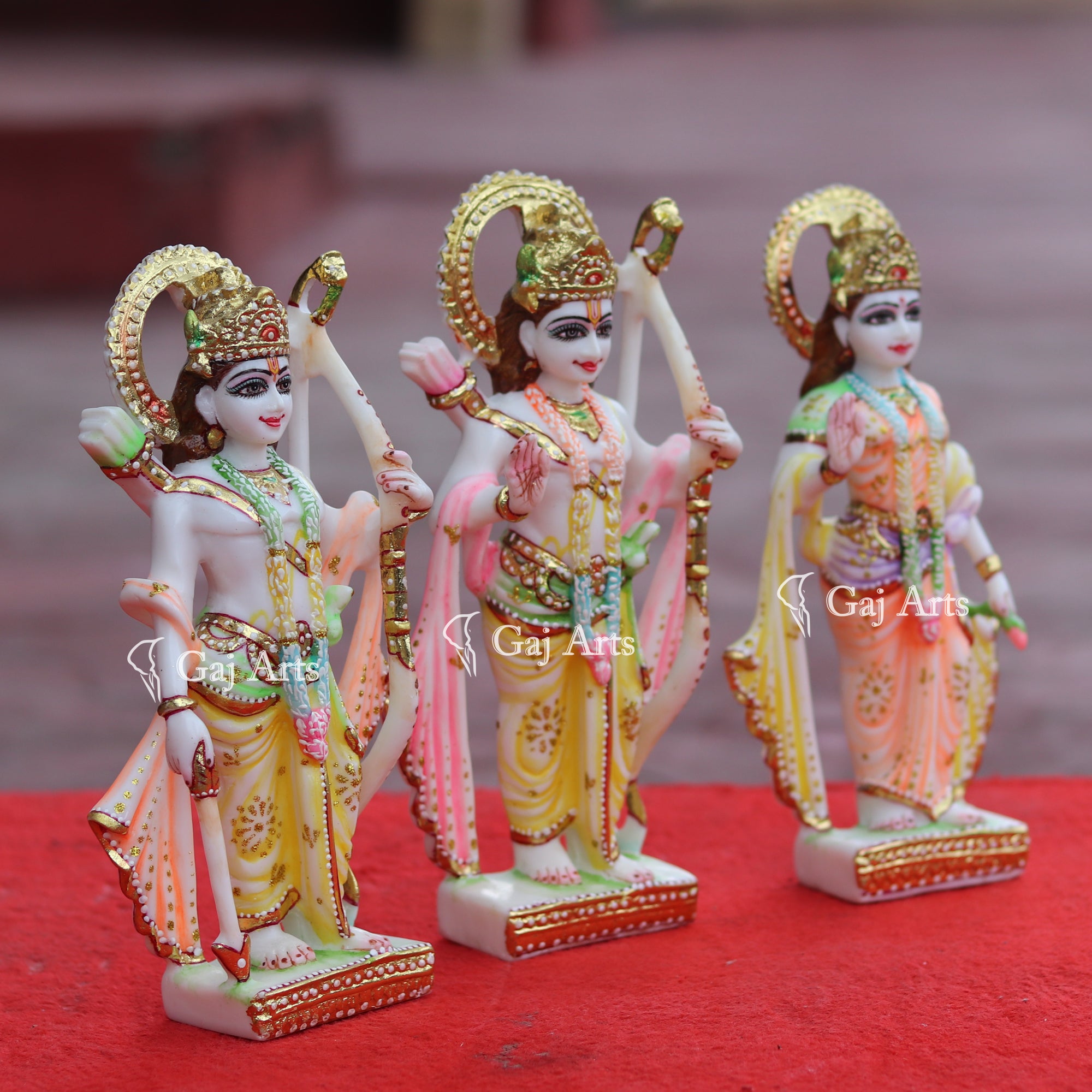 Makrana Marble Ram Jodi Idol | 9 Inch