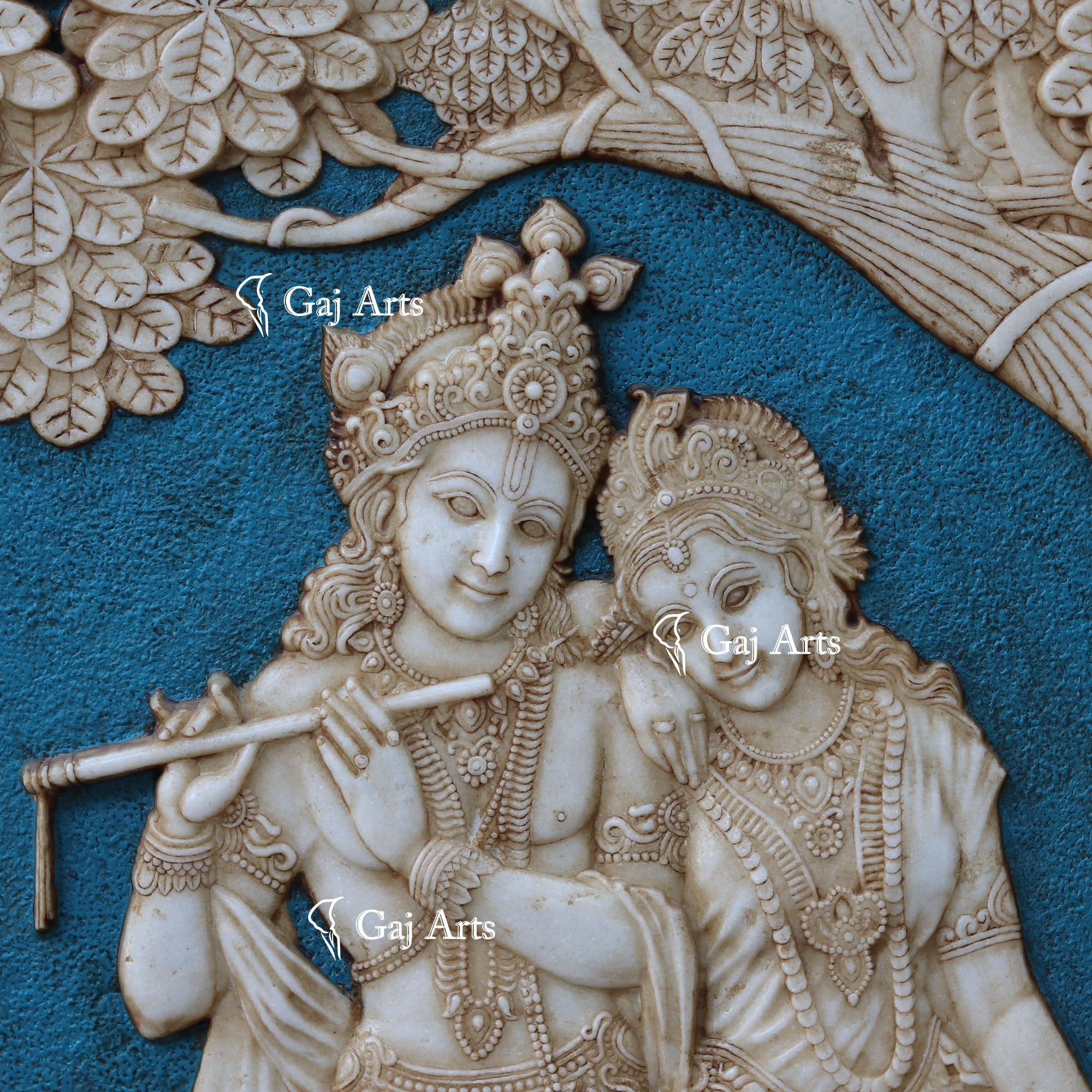 Raddha Krishna Wall Panel 60"