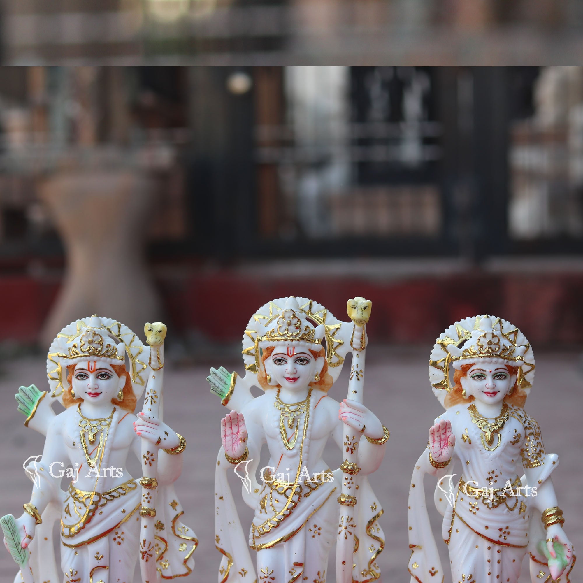 Makrana Marble Ram Jodi Idol | 12 Inch