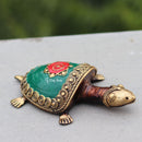 Dhokra Art Tortoise 4.5"