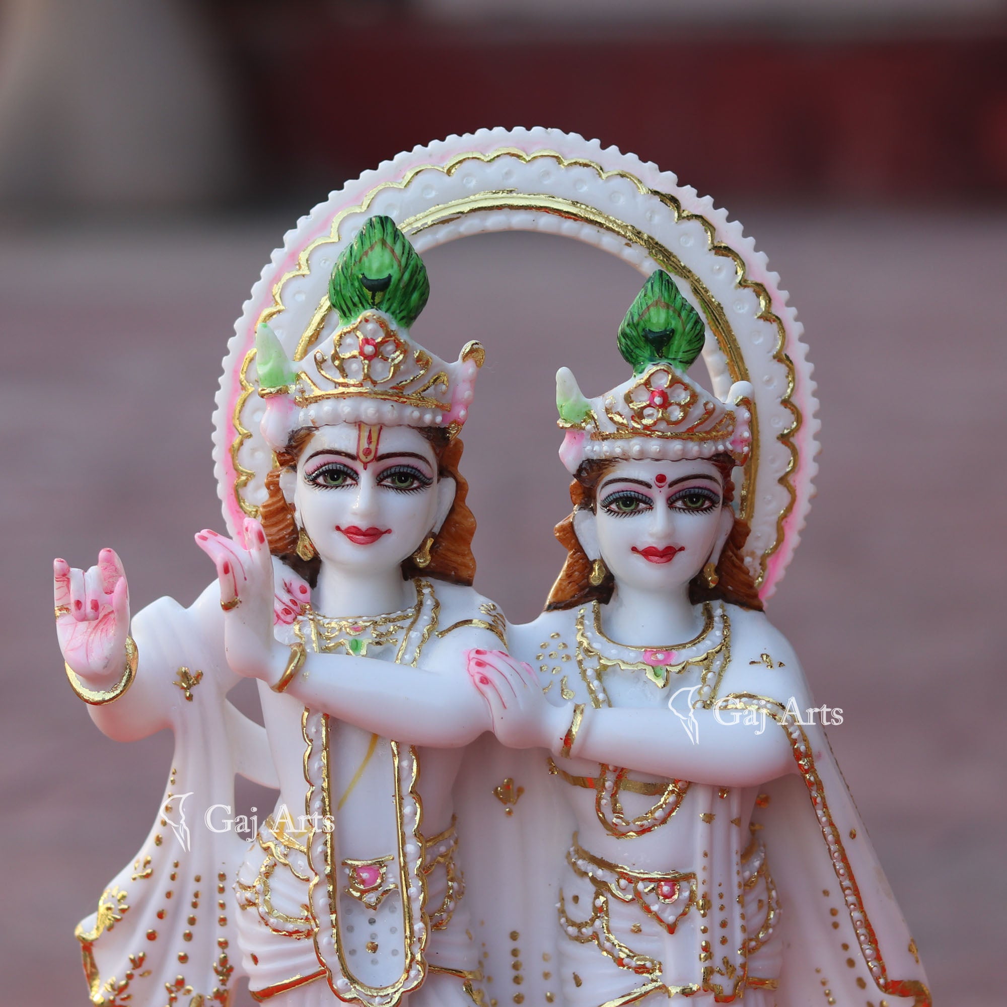 Marble Radha Krishna Jodi | 12 Inch
