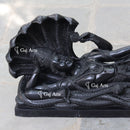 Black Marble Vishnu Ji Statue | 42 Inch