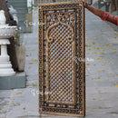 White Marble Jali Wall Panel | 72 Inch