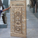 White Marble Jali Wall Panel | 81 Inch