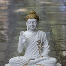 Korean Marble Buddha Statue | 24 Inch