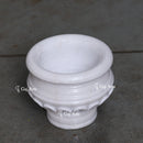 Marble Flower Bowl 7"