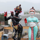 Iskon Radha Krishna 36"