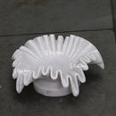 Marble Flower Bowl 12"