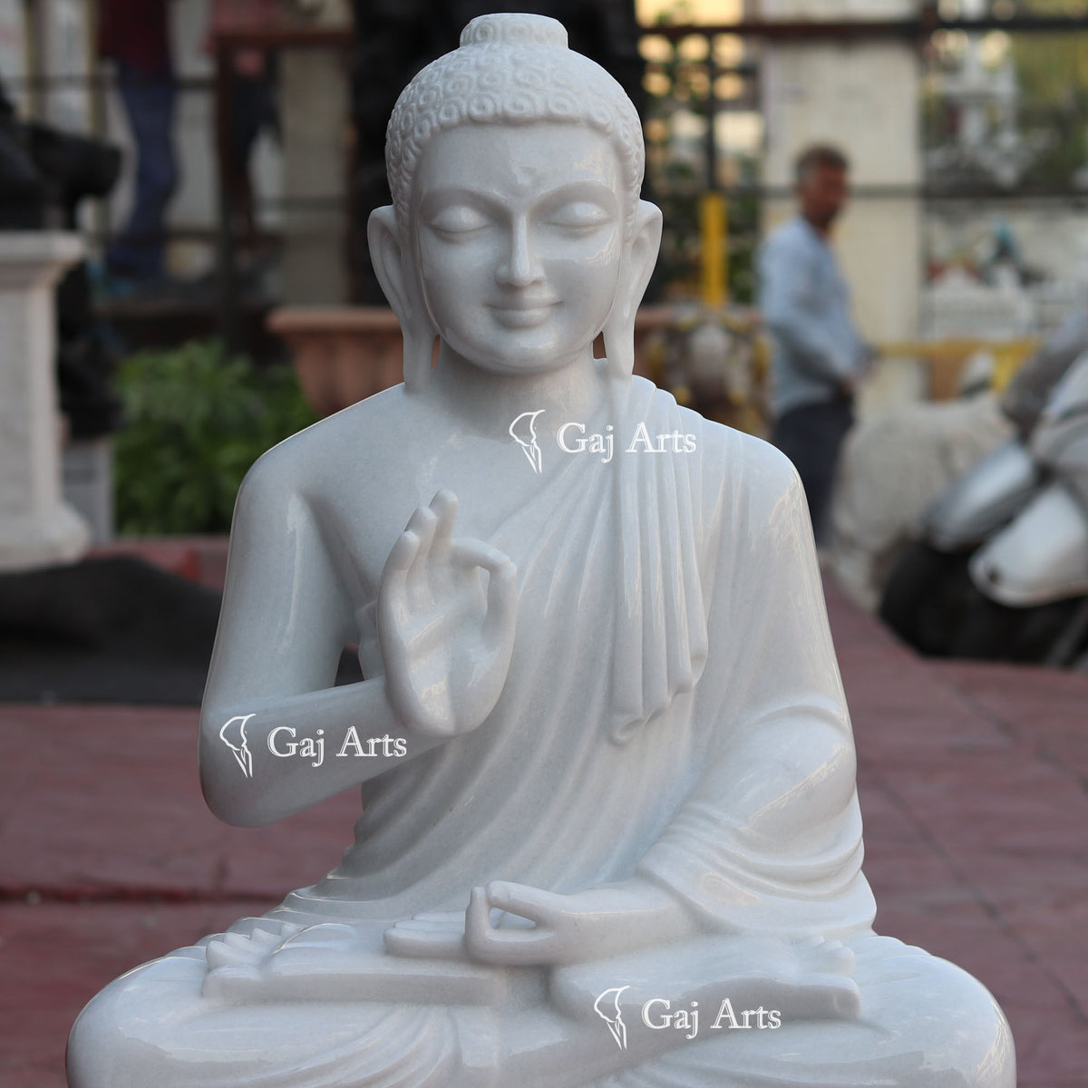 Buddha Statue Figurine Theravada Car Dashboard Decor Gold Colour Buddha Statue Figurine Theravada Car Dashboard Decor Gold Colour