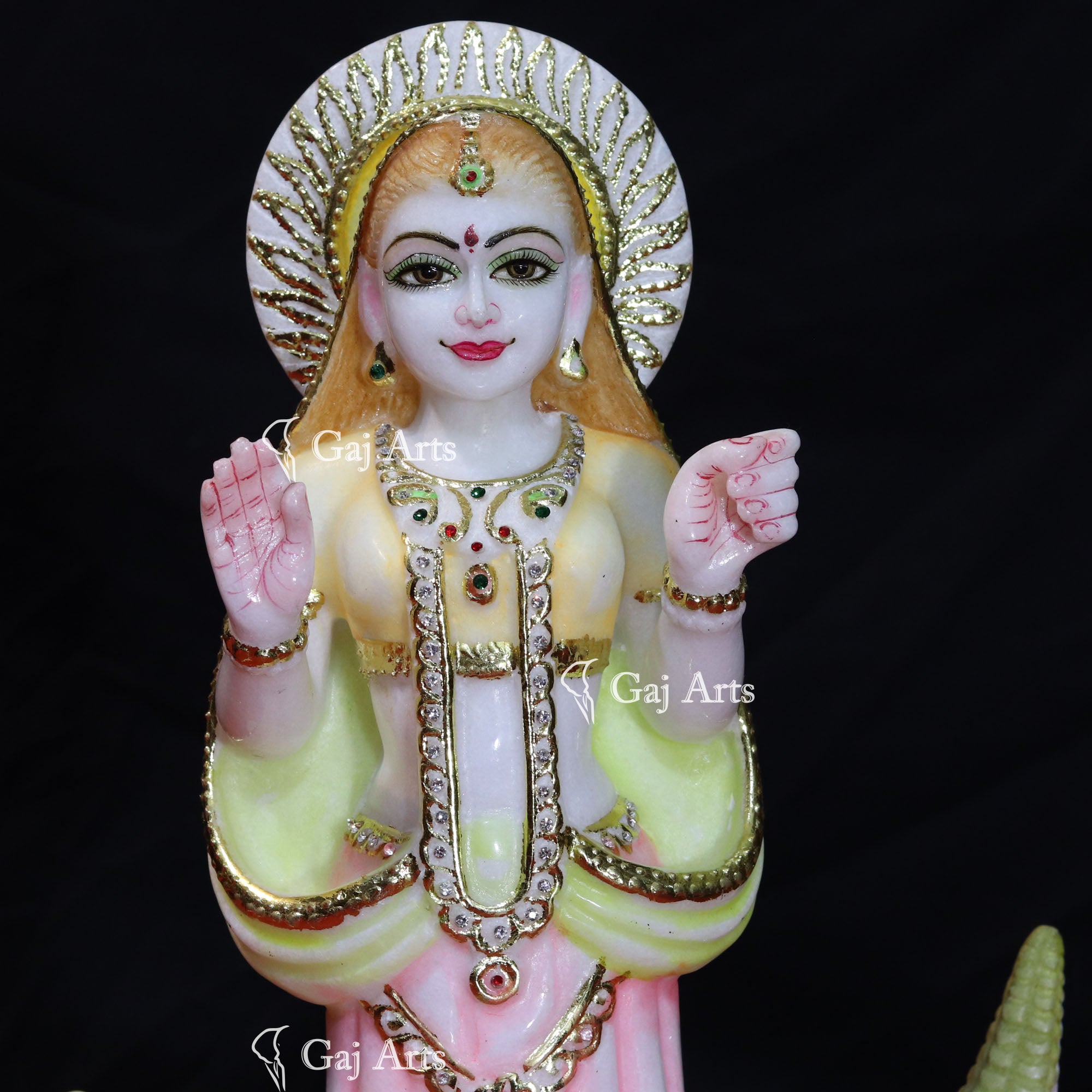 Marble Khodiyar Maa Idol | 15 Inch