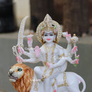 Durga Maa Marble Idol | 15 Inch
