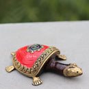 Dhokra Art Tortoise 4.5"