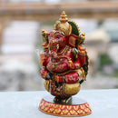 Wooden Ganpati 9"