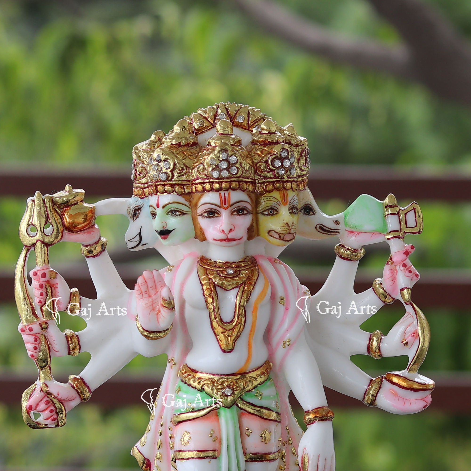Panchmukhi Hanuman Ji Idol | 12 Inch