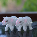 Korean Marble  Elephant Statue | 3 Inch