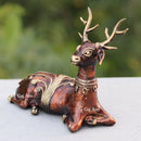 Dhokra Art Sitting Deer 5"