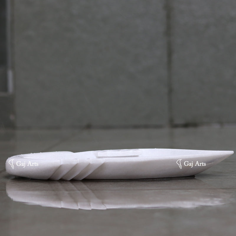 Marble Flower Bowl 16"