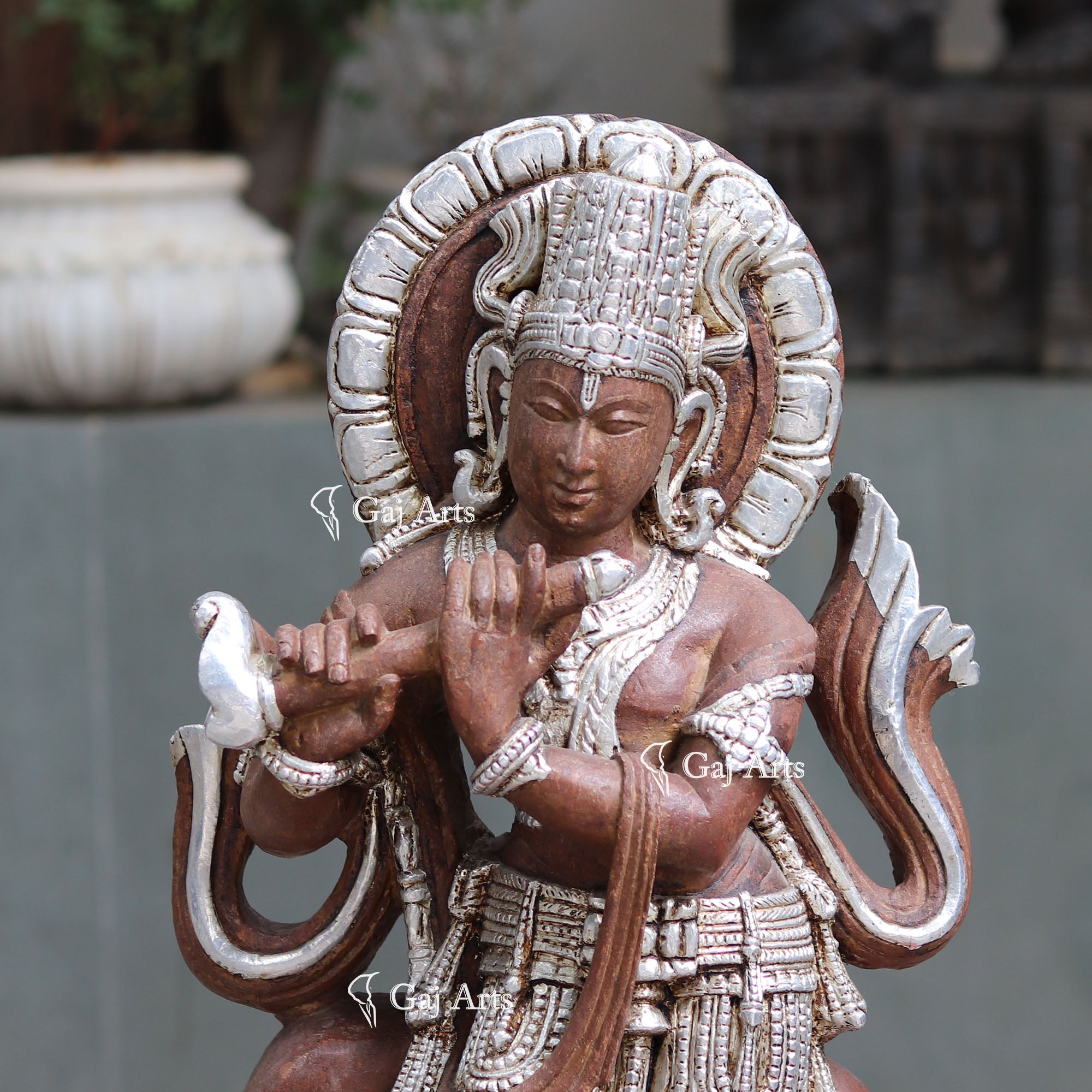 Sand Stone Go Gopal Antique Idol | 30 Inch