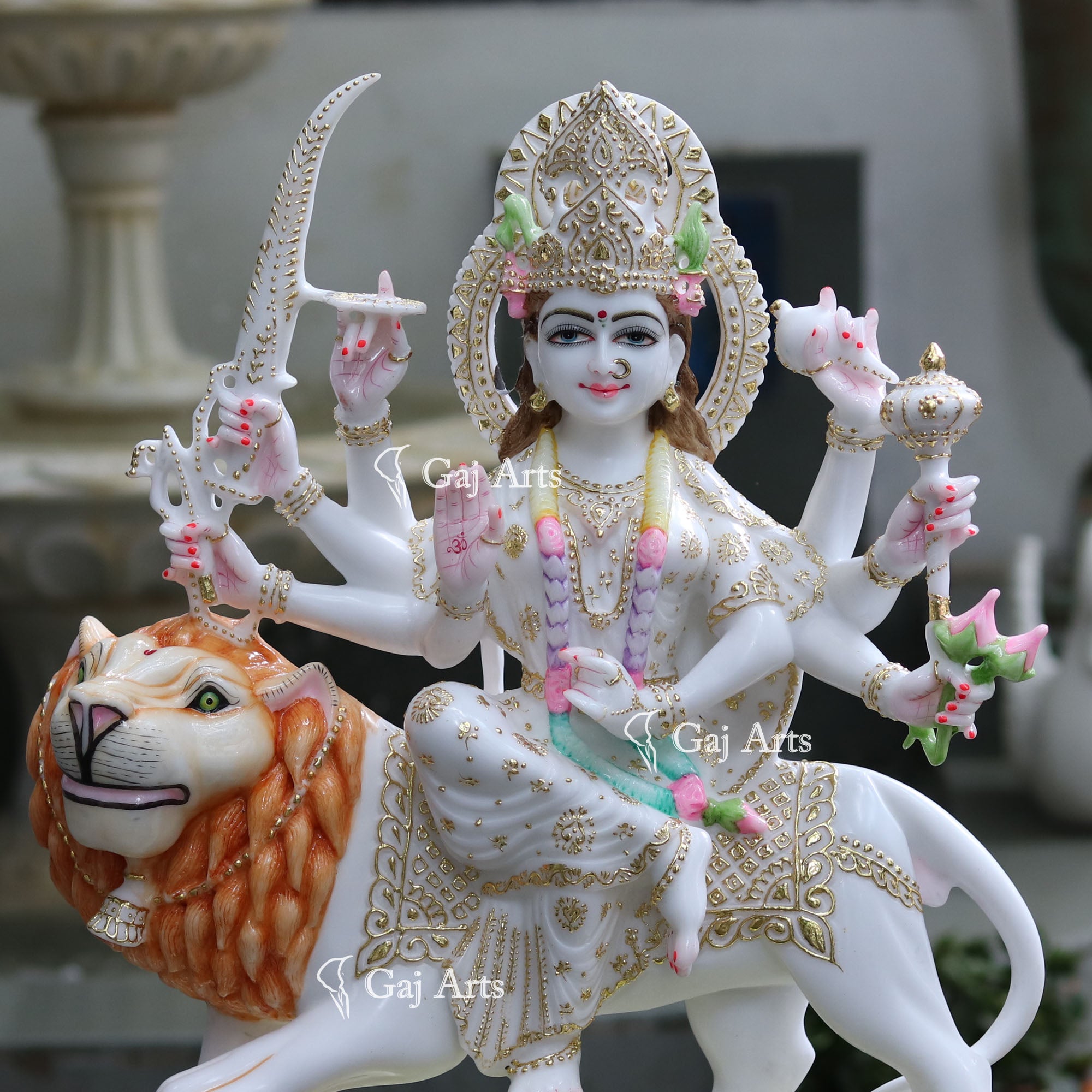 Ethiopia Durga Mata Idol | 27 Inch