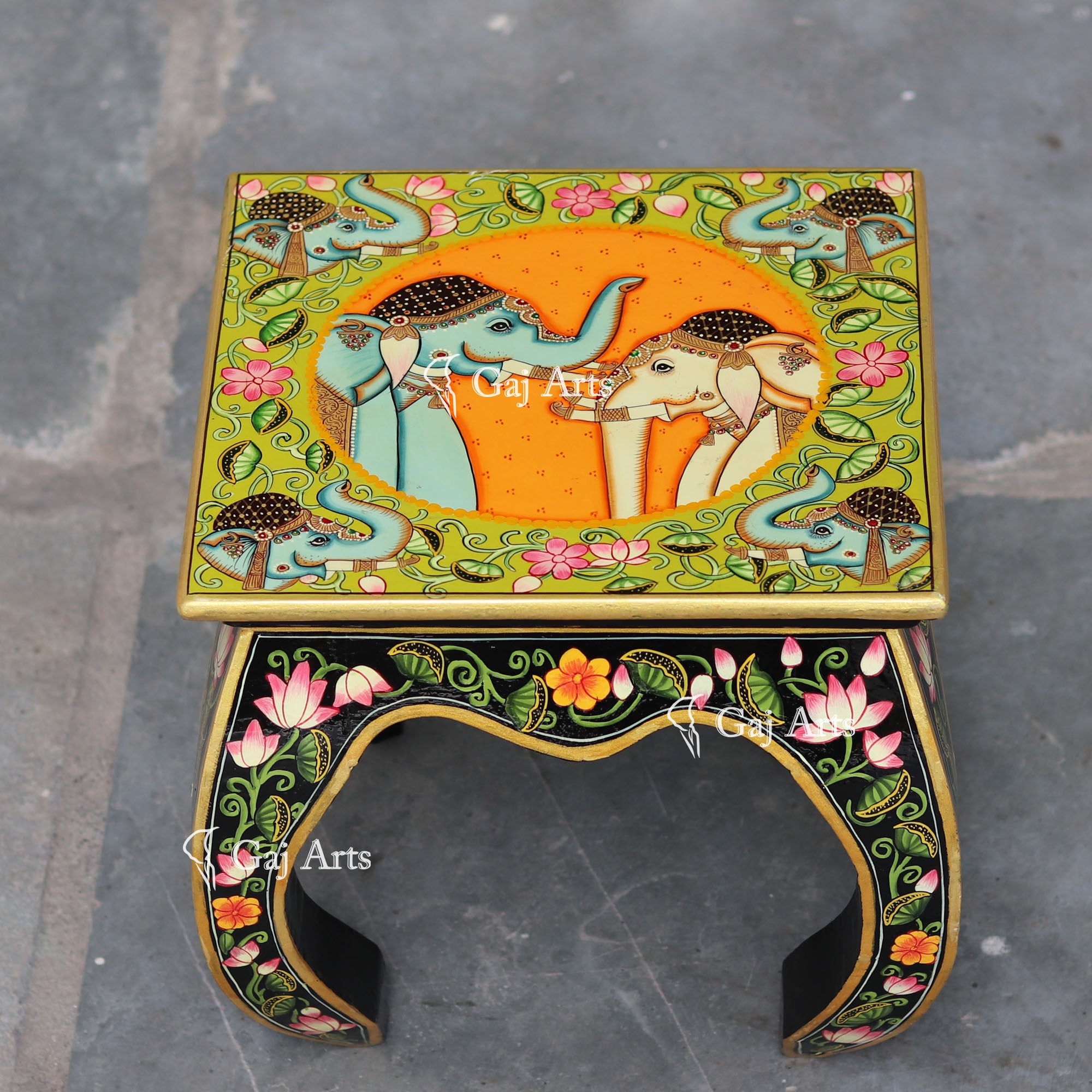Wooden Chowki 11"