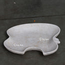 Marble Flower Bowl 12”