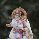 Marble Radha Krishna Idol | 7 Inch