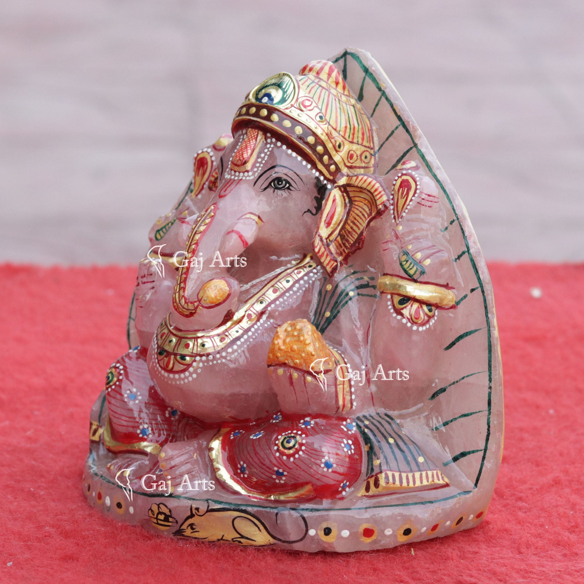 Quartz Ganesh Idol | 5 Inch