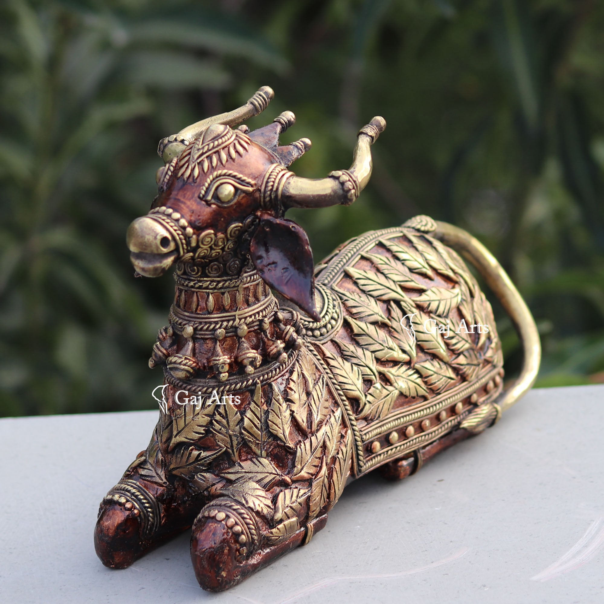 Bastar Dhokra Art Nandi Statue | 11 Inch