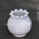 Marble Flower Bowl 7"