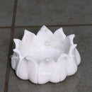 Marble Flower Bowl 7"