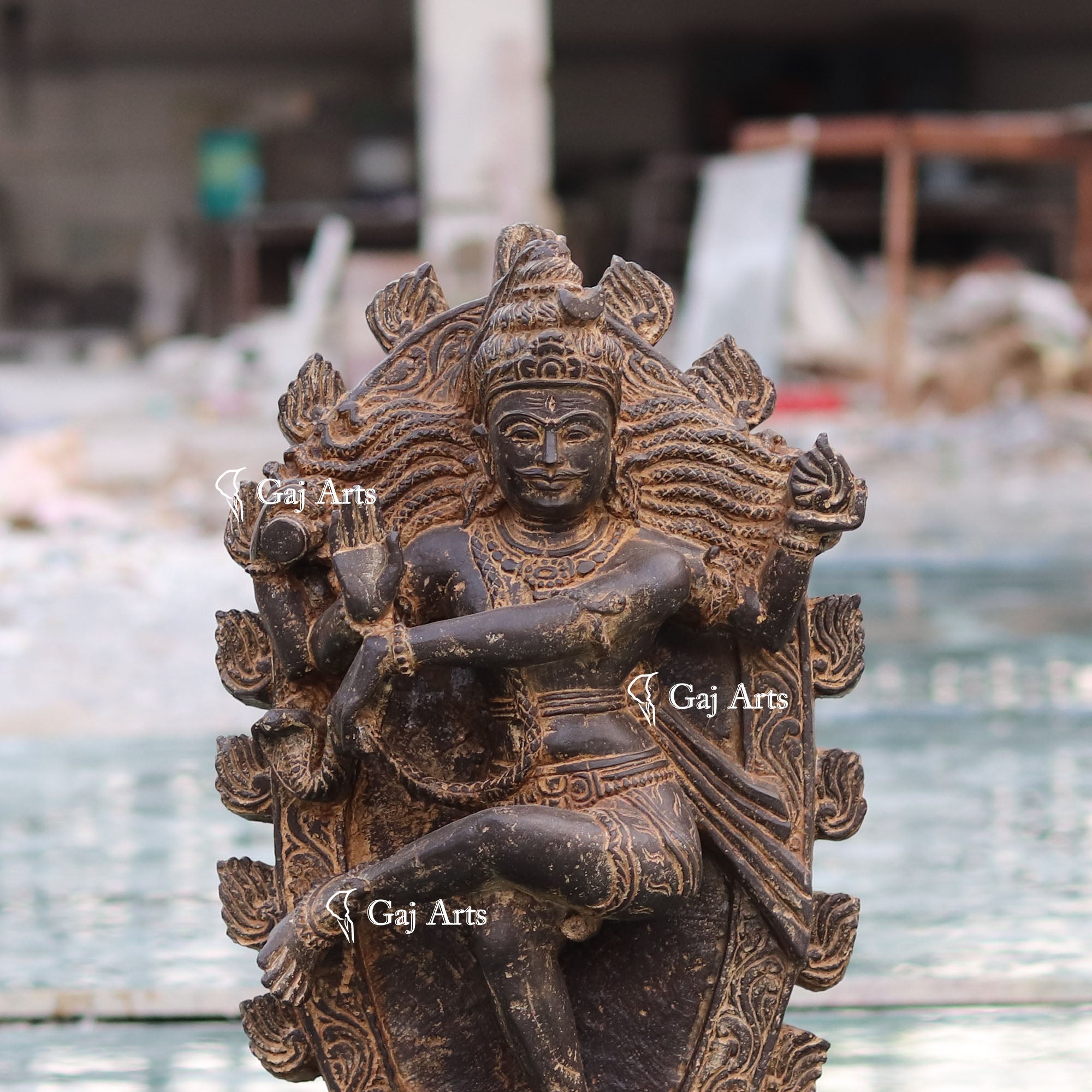 Sandstone Nataraja Statue | 24 Inch