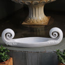 White Marble Boat Bowl | 36 Inch