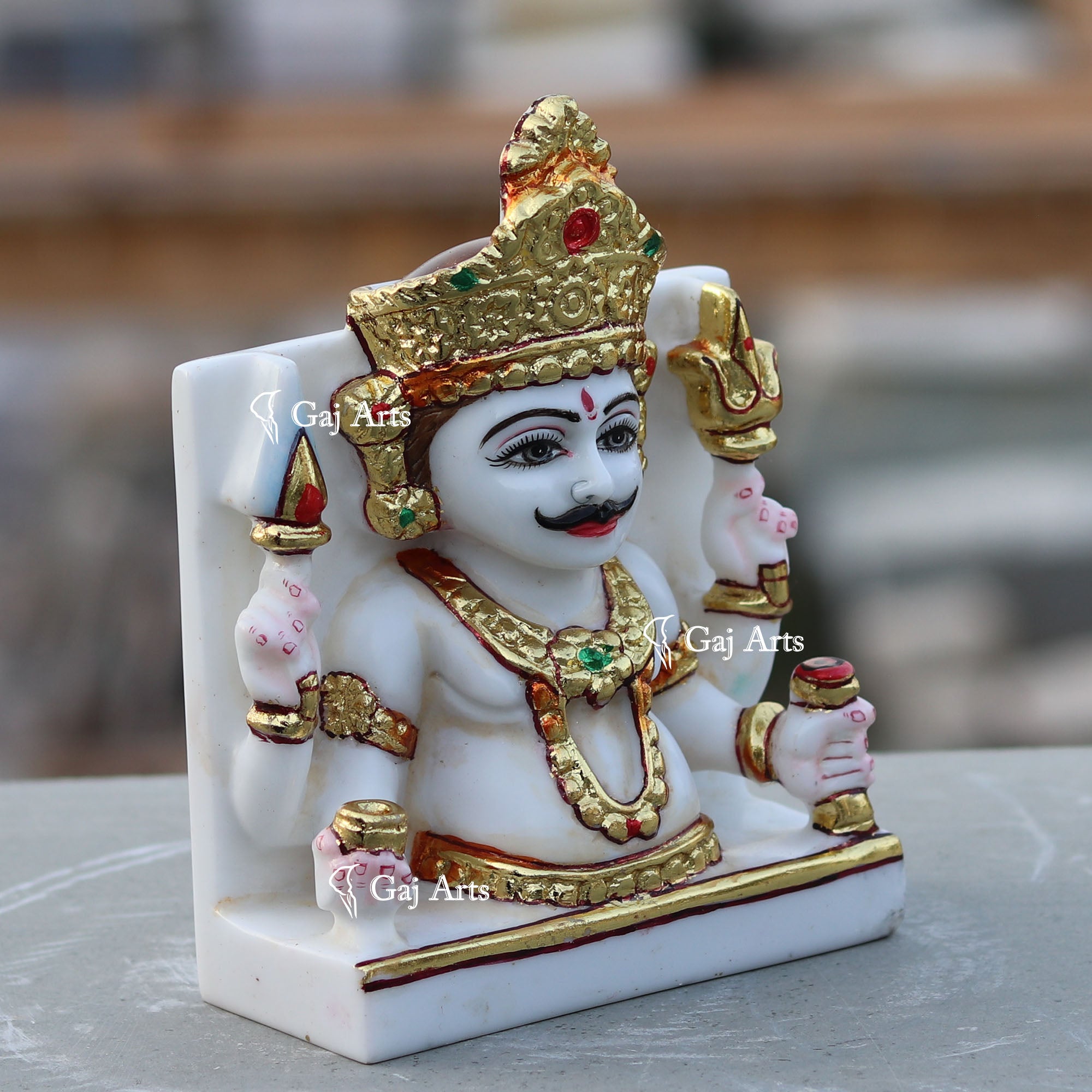 Nakoda Bhairava Ji Idol | 7 Inch