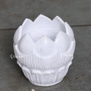 Marble Flower Bowl 6"